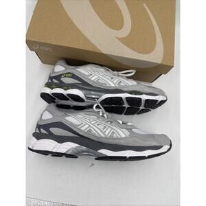 Size 10.5 - Asics Gel NYC White Glacier Grey